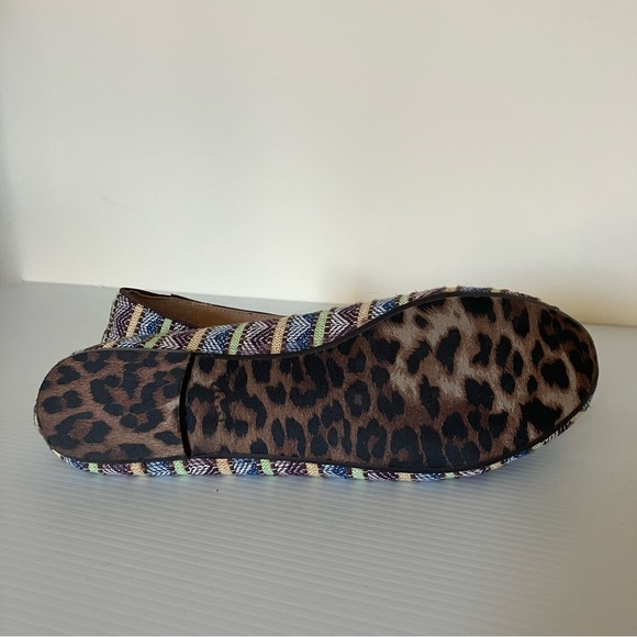 Betsey Johnson Fabric Patterned Ballet Flats size 10 - Picture 7 of 8